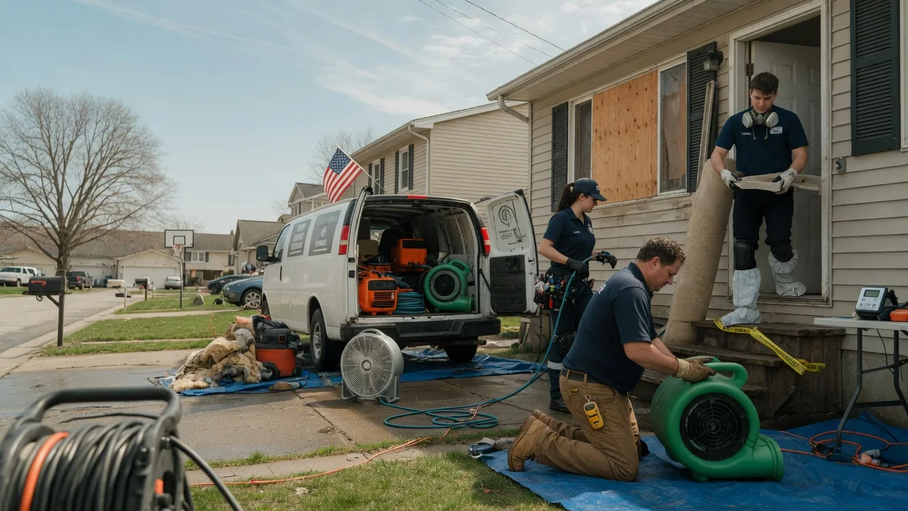 Water Damage Restoration in Sarah, MS near me